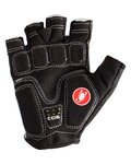 CASTELLI Fingerlose Fahrradhandschuhe - DOLCISSIMA 2 LADY - Schwarz/Weiß