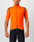 CASTELLI Kurzarm Fahrradtrikot - GABBA ROS - Orange/Blau