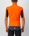 CASTELLI Kurzarm Fahrradtrikot - GABBA ROS - Orange/Blau
