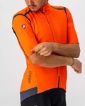 CASTELLI Kurzarm Fahrradtrikot - GABBA ROS - Orange/Blau