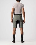 CASTELLI Fahrradshorts ohne Träger - UNLIMITED BAGGY - Grau