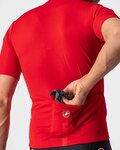 CASTELLI Kurzarm Fahrradtrikot - CLASSIFICA - Rot