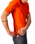 CASTELLI Kurzarm Fahrradtrikot - CLASSIFICA - Orange