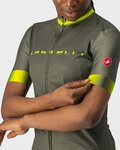 CASTELLI Kurzarm Fahrradtrikot - GRADIENT LADY - Grün