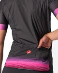 CASTELLI Kurzarm Fahrradtrikot - GRADIENT LADY - Anthrazit