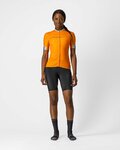 CASTELLI Kurzarm Fahrradtrikot - GRADIENT LADY - Orange