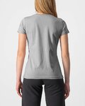 CASTELLI Kurzarm Fahrrad-Shirt - SPRINTER W TEE LADY - Grau