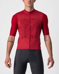 CASTELLI Kurzarm Fahrradtrikot - BAGARRE  - Rot