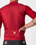 CASTELLI Kurzarm Fahrradtrikot - BAGARRE  - Rot
