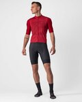 CASTELLI Kurzarm Fahrradtrikot - BAGARRE  - Rot