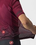 CASTELLI Kurzarm Fahrradtrikot - A TUTTA - bordeaux