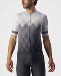 CASTELLI Kurzarm Fahrradtrikot - A TUTTA - Weiß/Grau