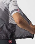 CASTELLI Kurzarm Fahrradtrikot - A TUTTA - Weiß/Grau
