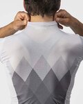 CASTELLI Kurzarm Fahrradtrikot - A TUTTA - Weiß/Grau