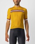 CASTELLI Kurzarm Fahrradtrikot - GRIMPEUR - Gelb