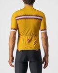 CASTELLI Kurzarm Fahrradtrikot - GRIMPEUR - Gelb