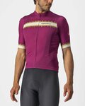 CASTELLI Kurzarm Radtrikot und Shorts - GRIMPEUR - Cyclamen/Schwarz