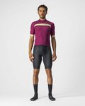 CASTELLI Kurzarm Fahrradtrikot - GRIMPEUR - Cyclamen