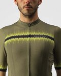 CASTELLI Kurzarm Fahrradtrikot - GRIMPEUR - Grün
