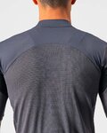 CASTELLI Kurzarm Fahrradtrikot - ENDURANCE ELITE - Grau