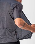 CASTELLI Kurzarm Fahrradtrikot - ENDURANCE ELITE - Grau