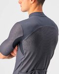 CASTELLI Kurzarm Fahrradtrikot - ENDURANCE ELITE - Grau