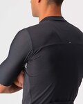 CASTELLI Kurzarm Fahrradtrikot - PROLOGO VII - Schwarz/Beige/Grau