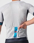 CASTELLI Kurzarm Fahrradtrikot - ENTRATA VI - Grau