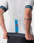 CASTELLI Kurzarm Fahrradtrikot - ENTRATA VI - Grau