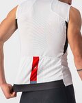 CASTELLI Ärmelloses Fahrradtrikot - ENTRATA VI - Elfenbein
