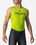 CASTELLI Ärmelloses Fahrrad-Shirt - PRO MESH BL - Gelb