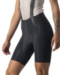 CASTELLI Kurze Fahrradhose mit Trägern - FREE AERO RC LADY - Schwarz