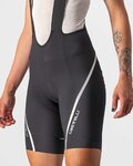 CASTELLI Kurze Fahrradhose mit Trägern - VELOCISSIMA 3 LADY - Schwarz