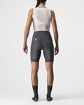 CASTELLI Fahrradshorts ohne Träger - VELOCISSIMA 3 LADY - Grau/Silber/Rosa