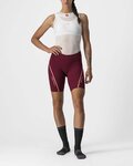 CASTELLI Fahrradshorts ohne Träger - VELOCISSIMA 3 LADY - bordeaux