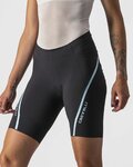 CASTELLI Fahrradshorts ohne Träger - VELOCISSIMA 3 LADY - Schwarz/Hellblau