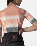 CASTELLI Kurzarm Fahrradtrikot - DOLCE LADY - Grau/Schwarz/Rosa