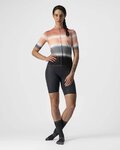 CASTELLI Kurzarm Fahrradtrikot - DOLCE LADY - Grau/Schwarz/Rosa