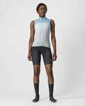 CASTELLI Ärmelloses Fahrradtrikot - VELOCISSIMA LADY - Blau