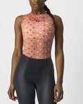 CASTELLI Ärmelloses Fahrrad-Shirt - PRO MESH 3 LADY - Weiß/Rosa