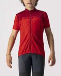 CASTELLI Kurzarm Fahrradtrikot - NEO PROLOGO KIDS - Rot