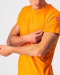 CASTELLI Kurzarm Fahrrad-Shirt - SCORPION TEE - Orange