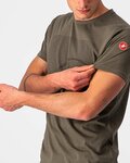CASTELLI Kurzarm Fahrrad-Shirt - SCORPION TEE - Grün