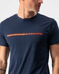 CASTELLI Kurzarm Fahrrad-Shirt - VENTAGLIO TEE - Blau
