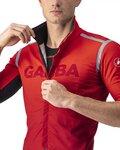CASTELLI Kurzarm Fahrradtrikot - GABBA ROS SPECIAL  - Rot