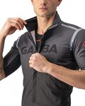CASTELLI Kurzarm Fahrradtrikot - GABBA ROS SPECIAL - Grau