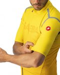CASTELLI Kurzarm Fahrradtrikot - GABBA ROS SPECIAL - Gelb