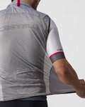 CASTELLI Fahrradweste - ARIA - Silber