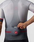 CASTELLI Fahrradweste - ARIA - Silber