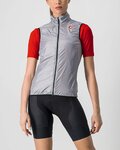 CASTELLI Fahrradweste - ARIA LADY - Silber